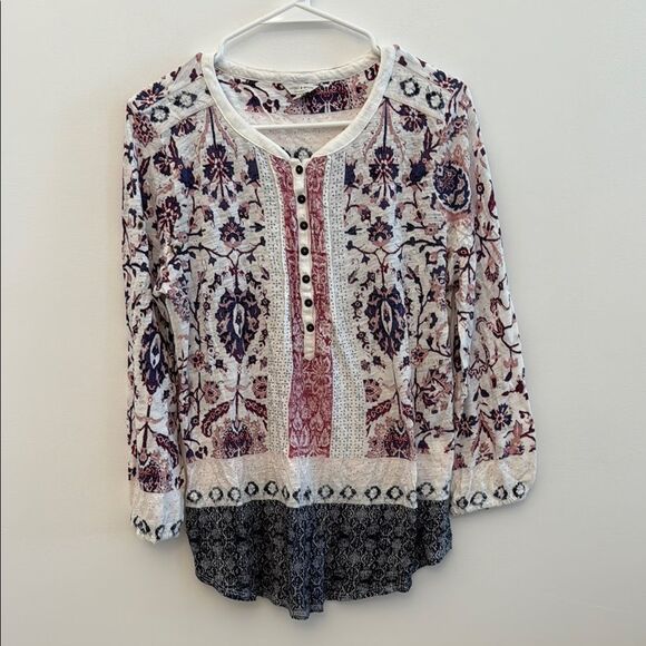 Lucky Brand Cotton Model soft, bohemian tap size medium - Picture 1 of 8
